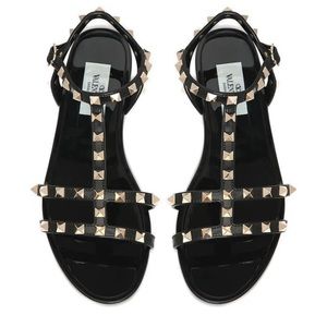 Valentino Rockstud Sandal black size 40